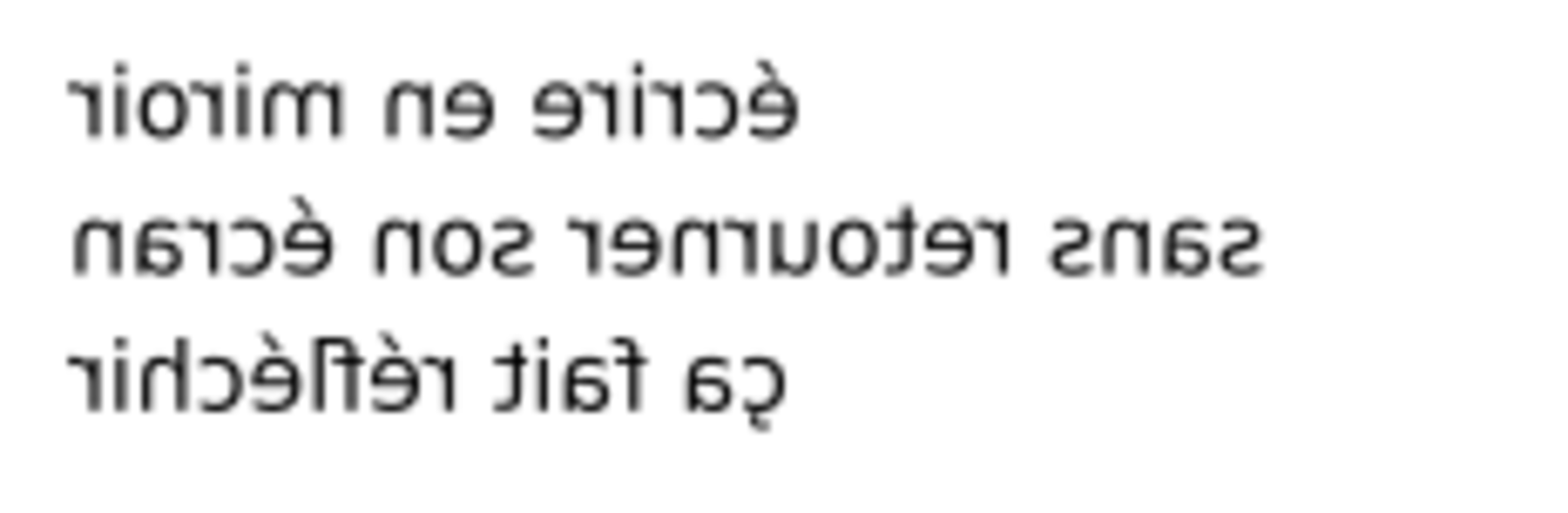 riorim ne erircé / narcé nos renruoter snas / rihcélfér tiaf aç